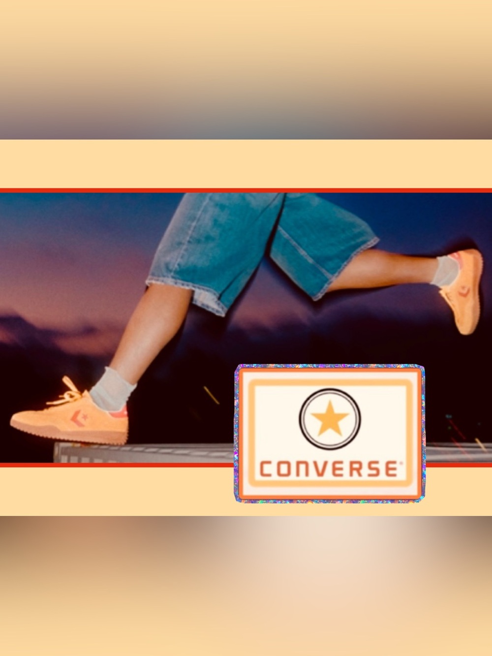 🆕  Converse Run Star Trainer Electrolights/Vermillion Red Women 8-Men 6.5